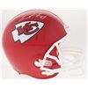 Image 1 : Kareem Hunt Signed Chiefs Full-Size Helmet (JSA COA)