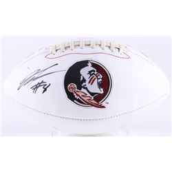 Devonta Freeman Signed Florida State Seminoles Logo Football (Radtke COA)