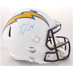 Melvin Gordon Signed Chargers Full-Size Speed Helmet (Radtke COA)