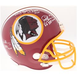 Joe Theismann, Mark Rypien  Doug Williams Signed Redskins Full-Size Helmet with (3) Super Bowl Inscr