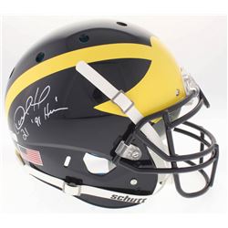Desmond Howard Signed Michigan Wolverines Full-Size On-Field Helmet Inscribed "Heisman 91" (Radtke C