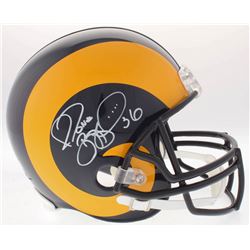 Jerome Bettis Signed Rams Full-Size Throwback Helmet (Radtke COA)