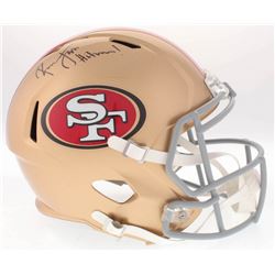 Ronnie Lott Signed 49ers Full-Size Speed Helmet Inscribed "Hitman!" (Radtke COA)