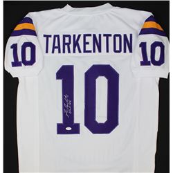 Fran Tarkenton Signed Jersey Inscribed "HOF 86" (JSA COA)