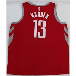 James Harden Signed Rockets Jersey (Fanatics Hologram)