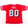 Image 1 : Jerry Rice Signed 49ers Jersey (PSA COA)