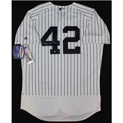 Mariano Rivera Signed Yankees Jersey (Steiner COA)
