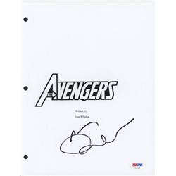 Mark Ruffalo Signed "The Avengers" Movie Script Cover (PSA COA)