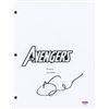 Image 1 : Mark Ruffalo Signed "The Avengers" Movie Script Cover (PSA COA)