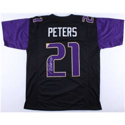 Marcus Peters Signed Jersey (Radtke COA)