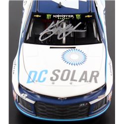 Kyle Larson Signed NASCAR #42 DC Solar 2018 Camaro - 1:24 Premium Action Diecast Car (PA COA)