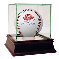 J.D. Martinez Signed 2018 All-Star Game Logo Baseball (Steiner COA)