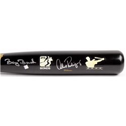 Barry Bonds  Alex Rodriguez Signed Sam Bat Baseball Bat (Beckett COA  Bonds Hologram)