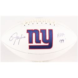 Lawrence Taylor Signed Giants Logo Football Inscribed "HOF 99" (Radtke Hologram)