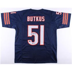 Dick Butkus Signed Jersey Inscribed "HOF 79" (Radtke COA)