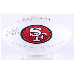 Chris Doleman Signed 49ers Logo Football Inscribed "HOF 12" (Radtke COA)