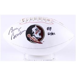 Bobby Bowden Signed Florida State Seminoles Logo Football Inscribed "411 Wins" (Radtke COA)