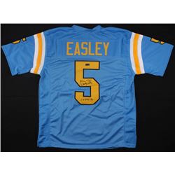 Kenny Easley Signed Jersey Inscribed "CF HOF '91" (Radtke COA)