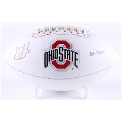 Marshon Lattimore Signed Ohio State Buckeyes Logo Football Inscribed "GO BUCKS!" (Radtke COA  Lattim