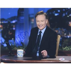 Conan O'Brien Signed "Conan" 11x14 Photo (PSA COA)