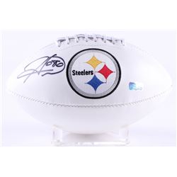 Hines Ward Signed Steelers Logo Football (Radtke COA)