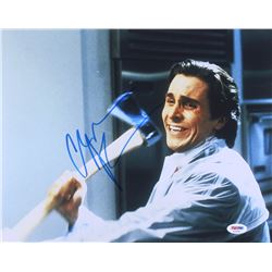 Christian Bale Signed "American Psycho" 11x14 Photo (PSA COA)