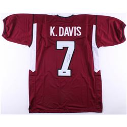 Knile Davis Signed Jersey (Radtke COA)