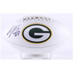 Eddie Lacy Signed Packers Logo Football (Radtke Hologram  Eddie Lacy Hologram)