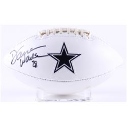 Darren Woodson Signed Cowboys Logo Football (Radtke COA)
