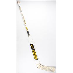 Tim Thomas Signed Nike Bauer Supreme Model Goalie Stick (Hollywood Collectibles COA  JSA LOA)