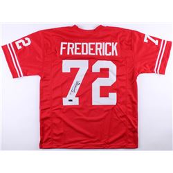 Travis Frederick Signed Wisconsin Jersey (Radtke COA)