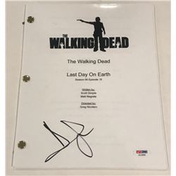 Andrew Lincoln Signed "The Walking Dead" Episode Full Script (PSA COA)