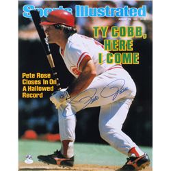 Pete Rose Signed Reds 16x20 Magazine Cover Photo (JSA COA  Sure Shot Promotions)