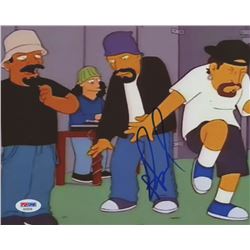 B-Real Signed "The Simpsons" 8x10 Photo (PSA COA)