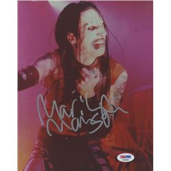 Marilyn Manson Signed 8x10 Photo (PSA COA)