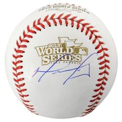 David Ortiz Signed 2013 World Series Baseball (Fanatics Hologram)