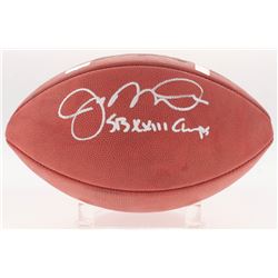 Joe Montana Signed Super Bowl XXIII Official NFL Game Ball Inscribed "SB XXIII Champs" (Radkte COA  