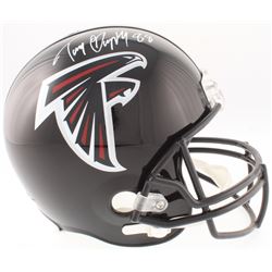 Tony Gonzalez Signed Falcons Full-Size Helmet (JSA COA)