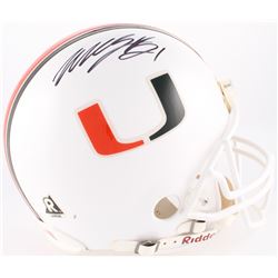 Willis McGahee Signed Miami Hurricanes Full-Size Authentic On-Field Helmet (JSA COA)