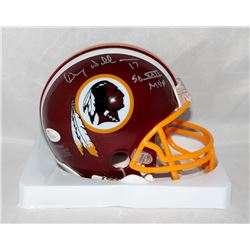 Doug Williams Signed Redskins Mini Helmet Inscribed "SB XXII MVP" (JSA COA)