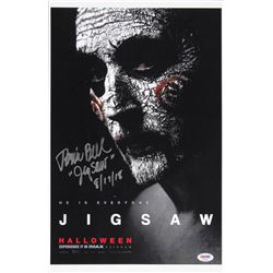 Tobin Bell Signed "Saw" 11x17 Photo Inscribed "JigSaw"  "8/17/18" (PSA Hologram)
