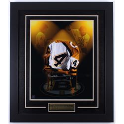 Bobby Orr Signed Bruins 25.5x29.5 Custom Framed Photo Display (Great North Road COA)
