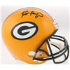 Image 1 : Brett Favre Signed Packers Full-Size Helmet (Radtke COA)