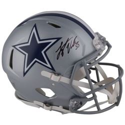 Leighton Vander Esch Signed Cowboys Full-Size Authentic On-Field Speed Helmet (Fanatics Hologram)