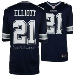 Ezekiel Elliott Signed Cowboys Nike Jersey (Fanatics Hologram)
