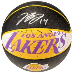 Brandon Ingram Signed Lakers Logo Basketball (Fanatics Hologram)