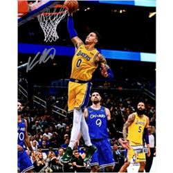 Kyle Kuzma Signed Lakers "Dunk Vs. Magic" 8x10 Photo (Fanatics Hologram)