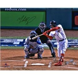 Mookie Betts Signed Red Sox "World Series" 16x20 Photo (Fanatics Hologram  MLB Hologram)