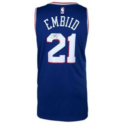 Joel Embiid Signed 76ers Nike Jersey (Fanatics Hologram)
