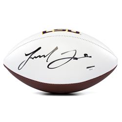 Leonard Fournette Signed LSU Tigers Logo Football (Panini COA)